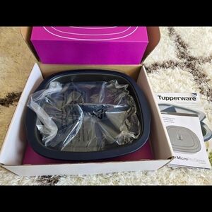 Tupperware MicroPro Grill Plate - Black